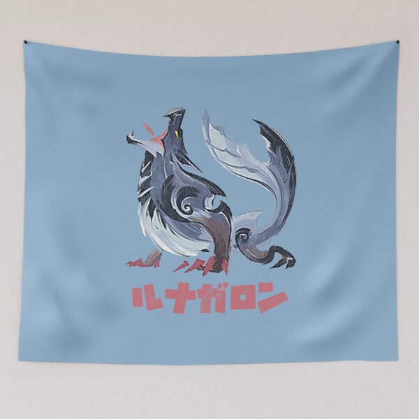 Item preview, Monster Hunter Rise Sunbreak Lunagaron Kanji designed and sold by StebopDesigns.
