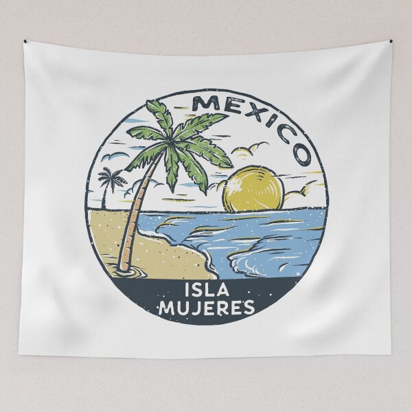 Item preview, Isla Mujeres Mexico Vintage designed and sold by KrisSidDesigns.