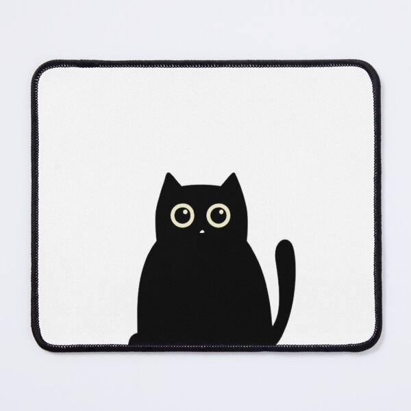 Item preview, Cutie Kitty Cat Wide Eyed Black Kitten designed and sold by peterArt22.