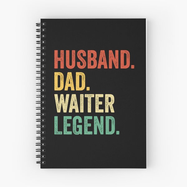 Item preview, waiter Vintage Dad, waiter Gifts, waiter Gifts, waiter Dad waiter Legend Shirt, Retro Dad Tees, Fathers Day waiter Gifts designed and sold by Dogs Geeky⭐⭐⭐⭐⭐.