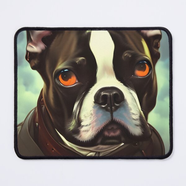 Item preview, Co-Pilot: 1940s Style Boston Terrier Pilot designed and sold by aviationpeople.