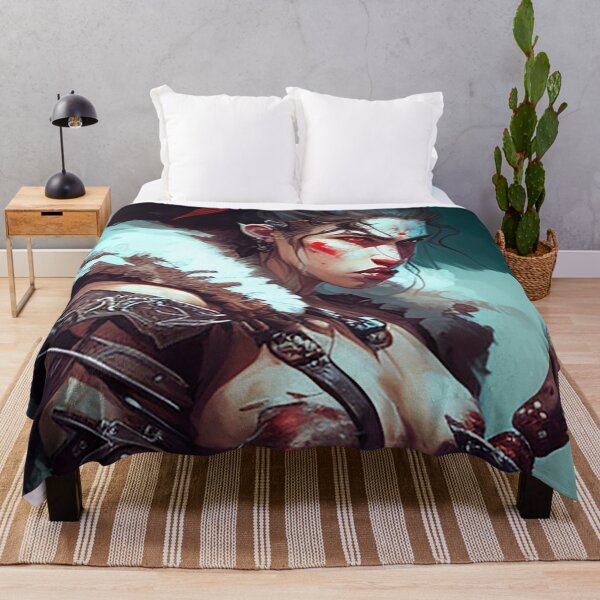 Item preview, The D & D Inspired 8k Female Barbarian: A Fantasy Digital Art Masterpiece designed and sold by Zovermind.