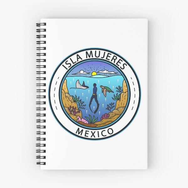 Item preview, Isla Mujeres Mexico Scuba Badge designed and sold by KrisSidDesigns.