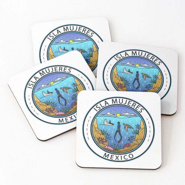 Item preview, Isla Mujeres Mexico Scuba Badge designed and sold by KrisSidDesigns.