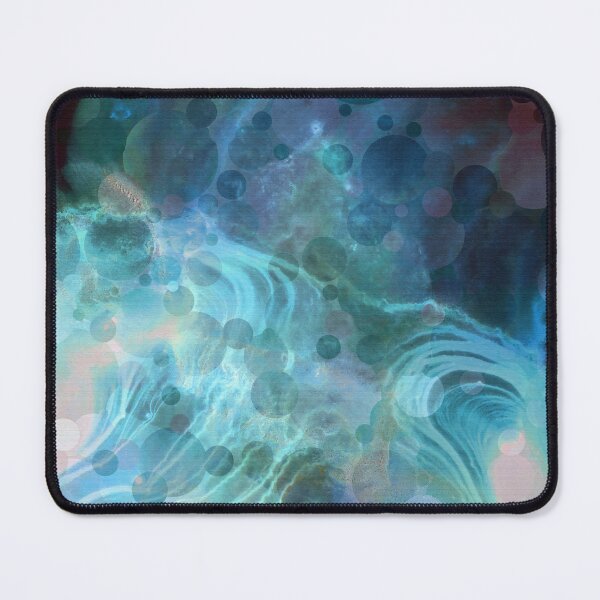 Item preview, Light Waves Dark Blue Abstract Art by Sharon Cummings designed and sold by Sharon Cummings Art.