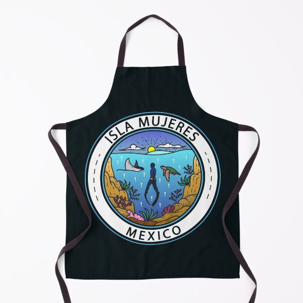 Item preview, Isla Mujeres Mexico Scuba Badge designed and sold by KrisSidDesigns.