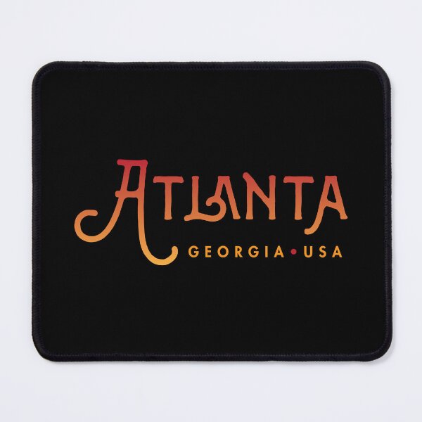 Item preview, Atlanta Georgia Typographic Design designed and sold by Futurebeachbum.