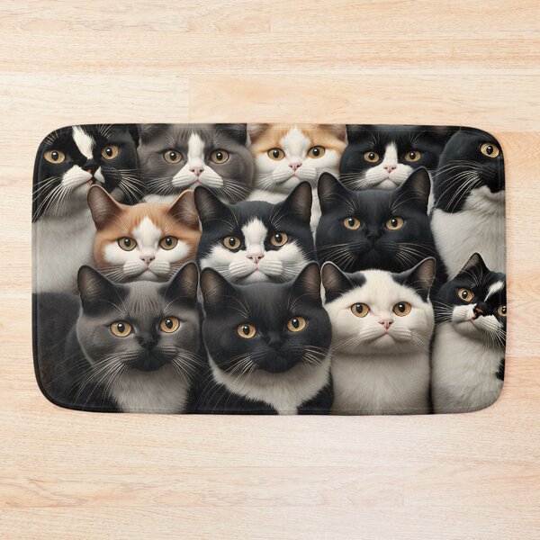 Item preview, Adorable Cat Group Photo designed and sold by FunWearVM.