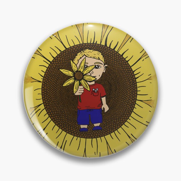 Item preview, Bubs & Sunflower  designed and sold by Nicole DeAngelis Art .
