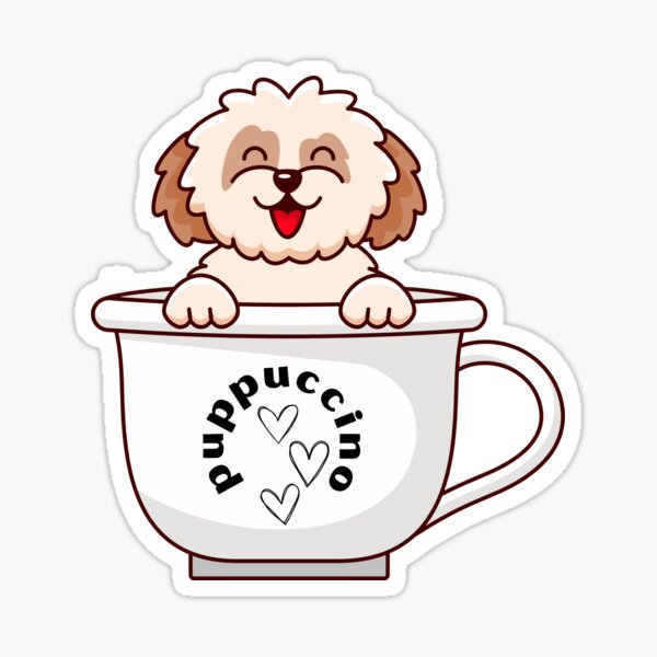 puppuccino Sticker