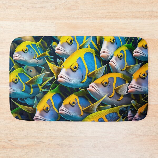 Item preview, School of Colorful Tropical Fish designed and sold by FunWearVM.