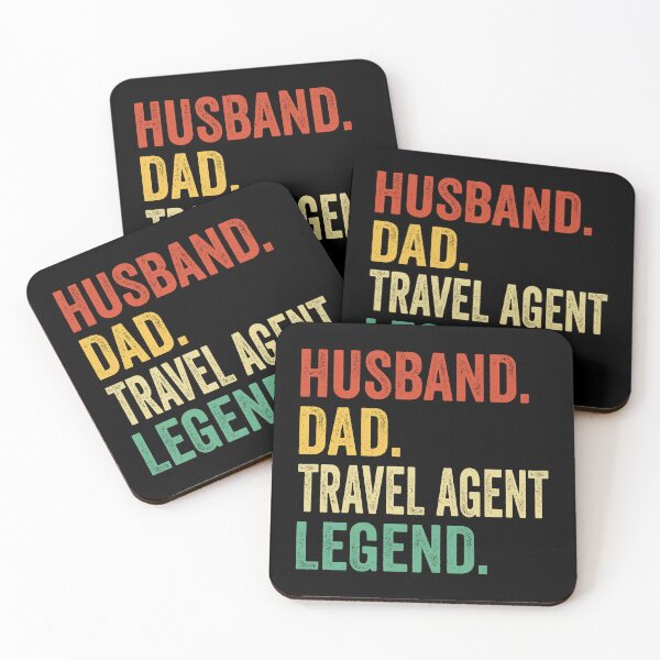 Item preview, Husband Dad travel agent Legend, travel agent Dad Tee for Husband, travel agent Dad Father's Day Gift, travel agent Dad Gift for Him designed and sold by Dogs Geeky⭐⭐⭐⭐⭐.
