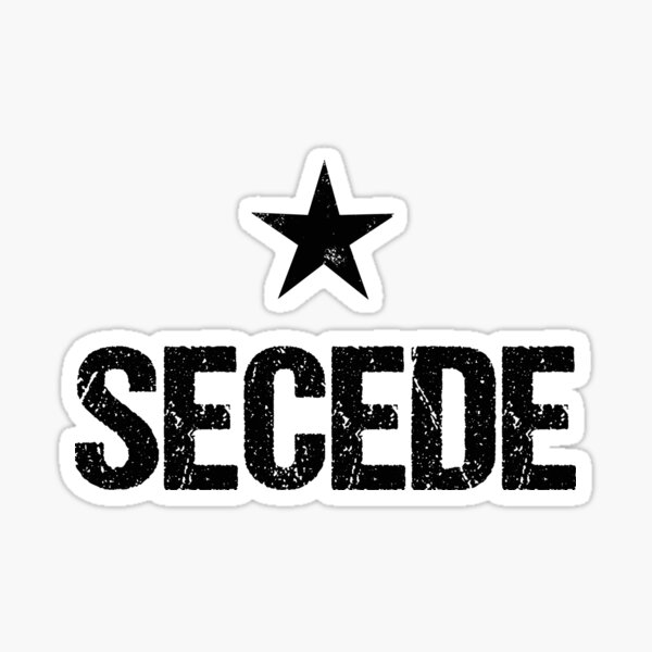 Secede Star Sticker