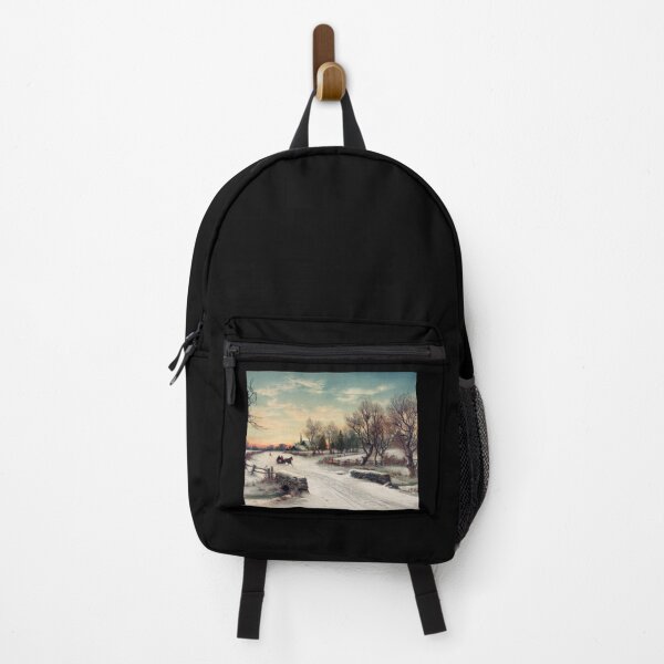 Item preview, Winter scenery - Christmas Morn by W. C. Bauer designed and sold by AR-shop.