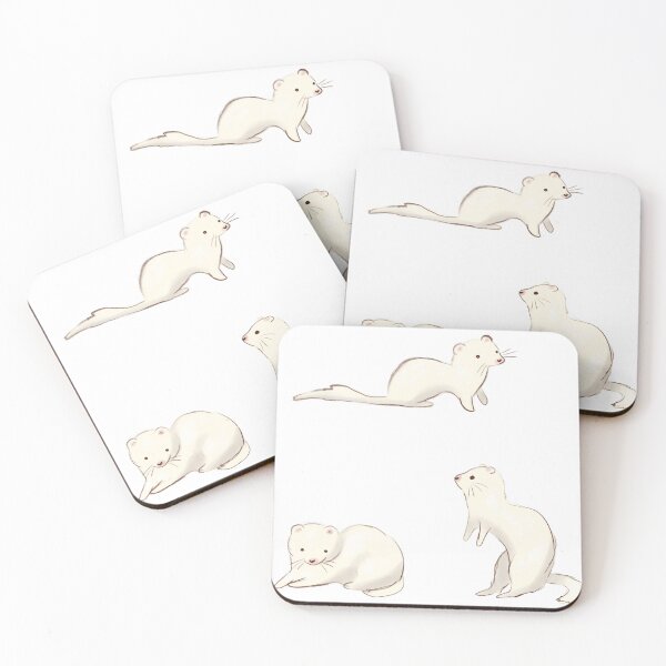 Item preview, Ferret illustration  designed and sold by Mayarart.