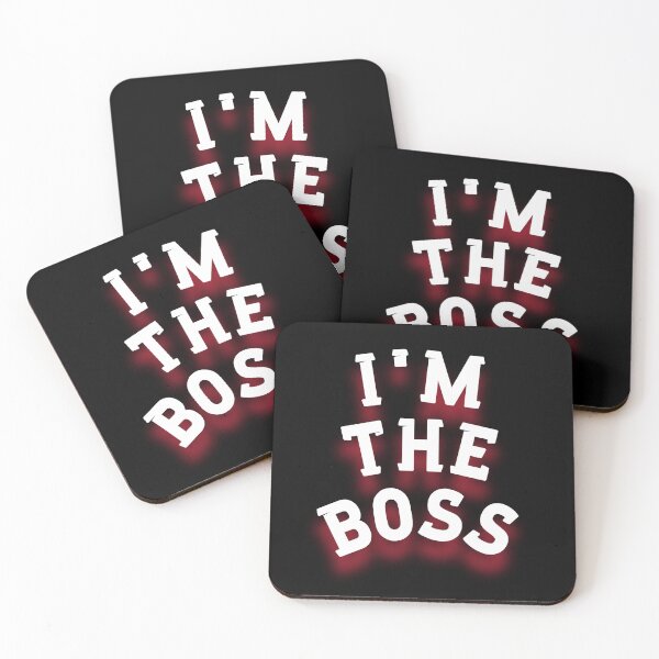 Item preview, I'M THE BOSS (Motivation) designed and sold by LEOEXPRESS.