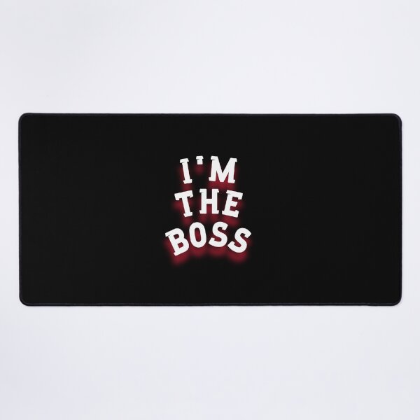 Item preview, I'M THE BOSS (Motivation) designed and sold by LEOEXPRESS.