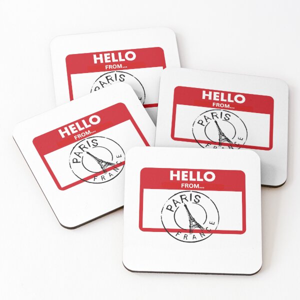 Item preview, Hello from Paris France designed and sold by shopitravel.
