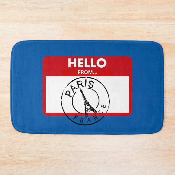 Item preview, Hello from Paris France designed and sold by shopitravel.