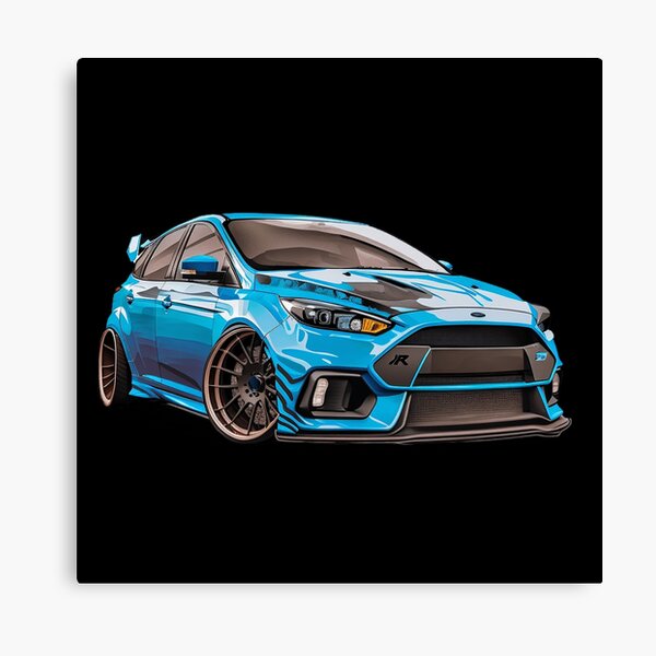  Ford Focus Mk3 RS, Azul Nitroso : Automotriz