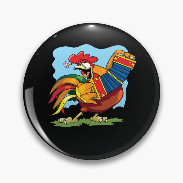 Item preview, Accordion Rooster Musician Music designed and sold by MooonTees.