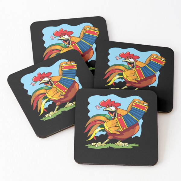 Item preview, Accordion Rooster Musician Music designed and sold by MooonTees.