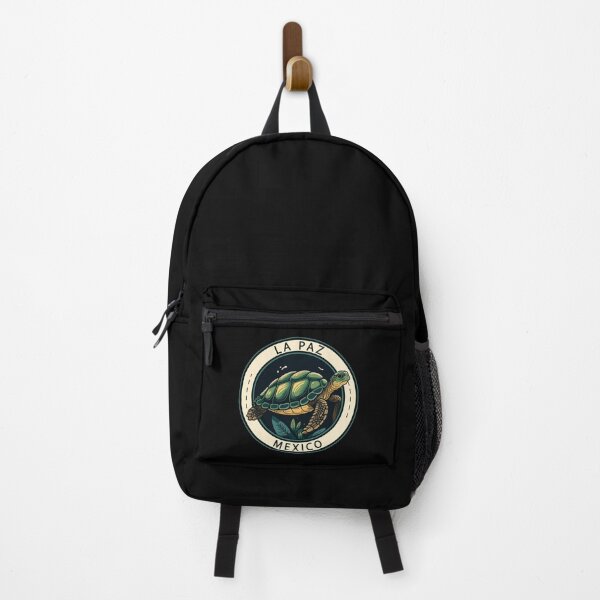 Item preview, La Paz Mexico Turtle Badge designed and sold by KrisSidDesigns.