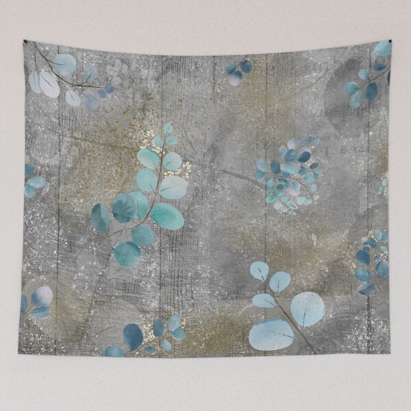 Item preview, Eucalyptus Grunge Texture Gold Glitter  designed and sold by MixinMadness.