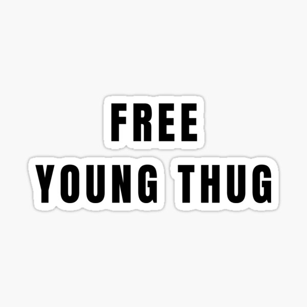Item preview, FREE YOUNG THUG designed and sold by ThePrint Shop.