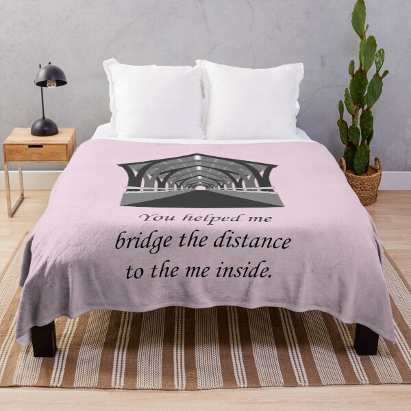 Item preview, Covered Bridge: You helped me bridge the distance to the me inside. designed and sold by SomeGuyLou.