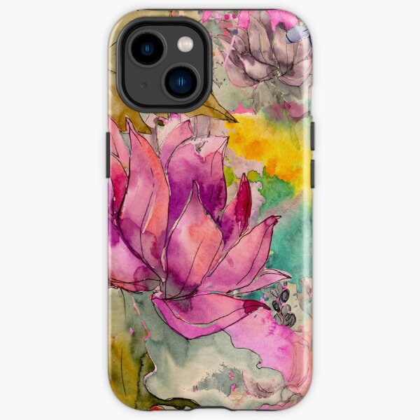 Watercolor Floral Garden iPhone Tough Case