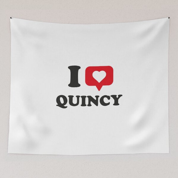 Item preview, I Love Quincy, I Heart Quincy, Hometown Quincy, Massachusetts designed and sold by Danylo Mikhnievych.
