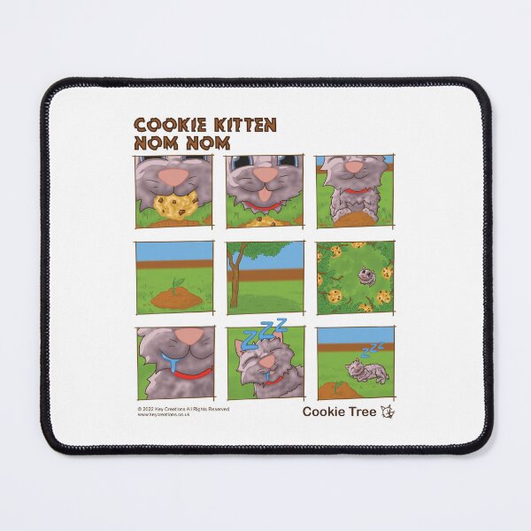 Item preview, Cookie Kitten Nom Nom - Cookie Tree Comic Strip designed and sold by key-creations.