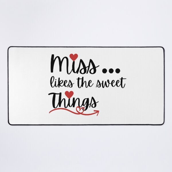 Item preview, Miss Likes The Sweet Things Cool Valentine designed and sold by 5thseason-shop.