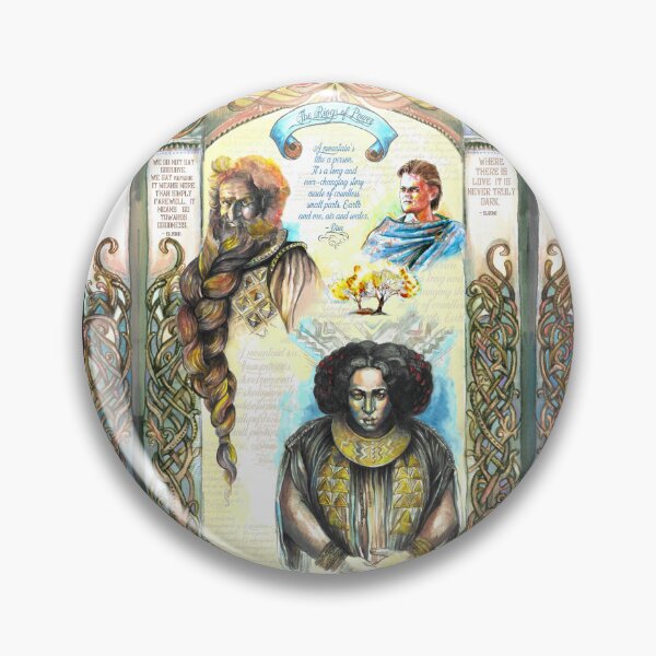 Item preview, The Rings of Power - Prince Durin IV - Princess Disa - Elrond designed and sold by FanitsaArt.