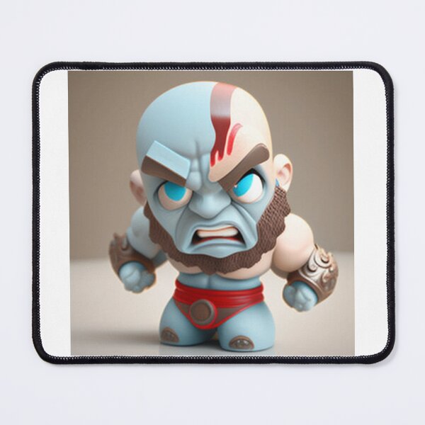 Item preview, Angry yet Adorable God of War Miniature designed and sold by Beto Santos.