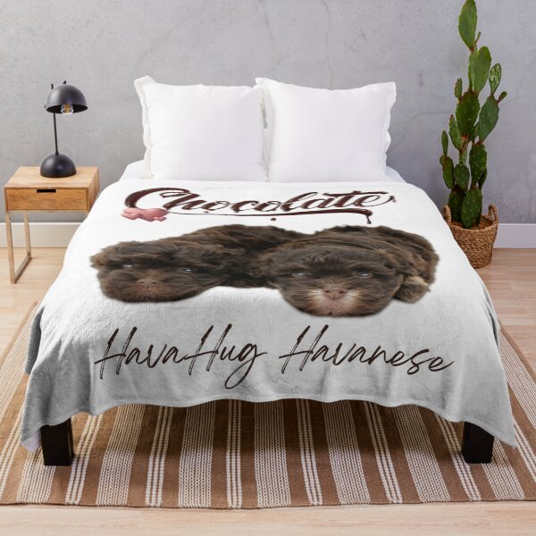 Item preview, The Sweetest Chocolate Lovers Puppy Design featuring Two HavaHug Havanese Puppies! designed and sold by HavaHug.
