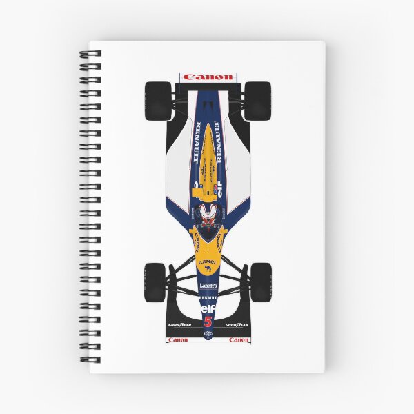 Item preview, Williams FW14 - Mansell Top view designed and sold by JageOwen.