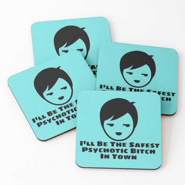 Item preview, I'll Be The Safest Psychotic Bitch In Town designed and sold by Indra Agrawal.