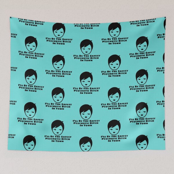 Item preview, I'll Be The Safest Psychotic Bitch In Town designed and sold by Indra Agrawal.