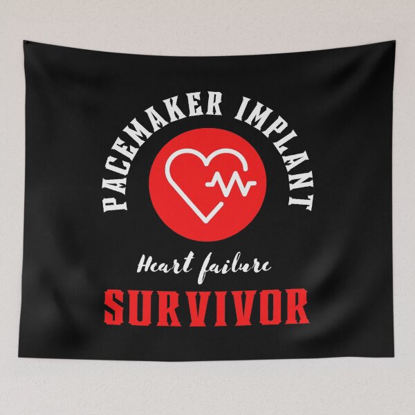 Item preview, Pacemaker implant Heart failure survivor motivational design designed and sold by DigitalMagShop.