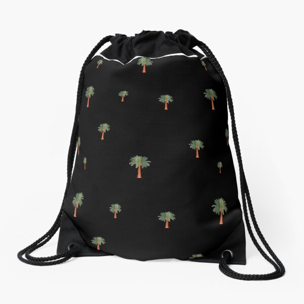 Item preview, Palm symbol seamless cute pattern a watercolor black designed and sold by Calligramus | Self-Love, Mental Health & Soft Feminism Design.