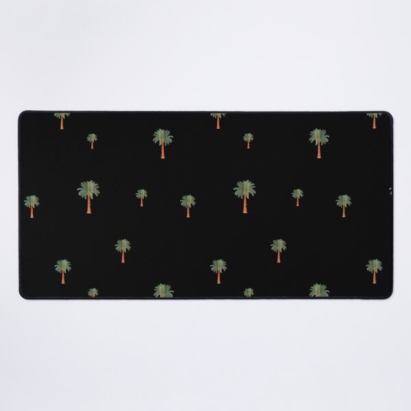 Item preview, Palm symbol seamless cute pattern a watercolor black designed and sold by Yana Mustafina | Boho Soulful Designs.