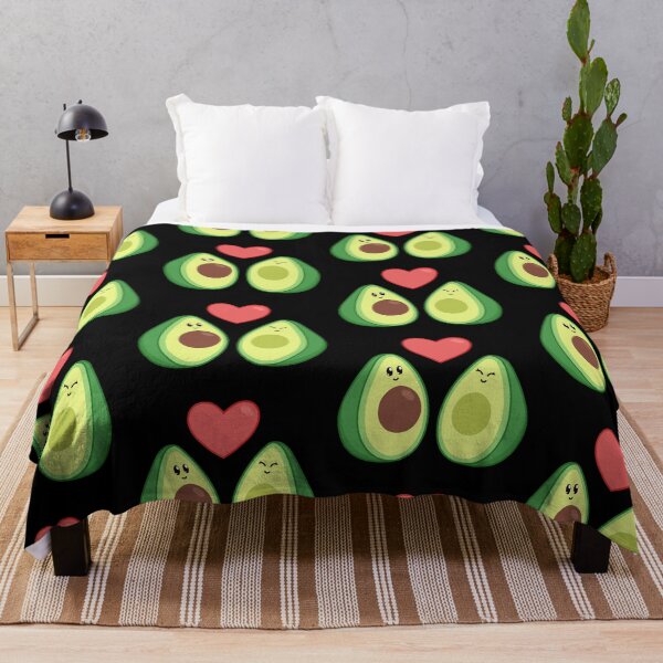 Item preview, Avocado love kawaii illustration designed and sold by ZerpaGiovanna.