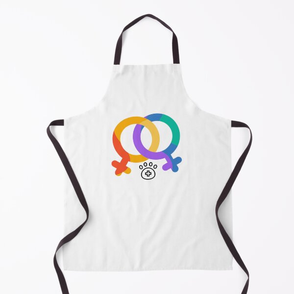 Item preview, Vet Med Pride, rainbow gender symbol, female designed and sold by ShopVetMed.