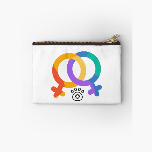 Item preview, Vet Med Pride, rainbow gender symbol, female designed and sold by ShopVetMed.