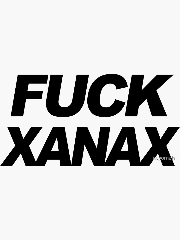 Тату эскиз xanax