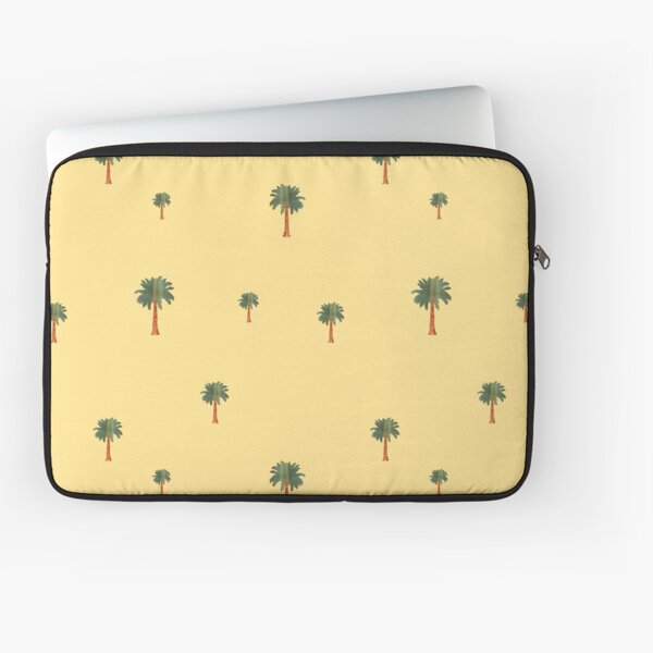 Item preview, Palm symbol seamless cute pattern a watercolor yellow designed and sold by Calligramus | Self-Love, Mental Health & Soft Feminism Design.