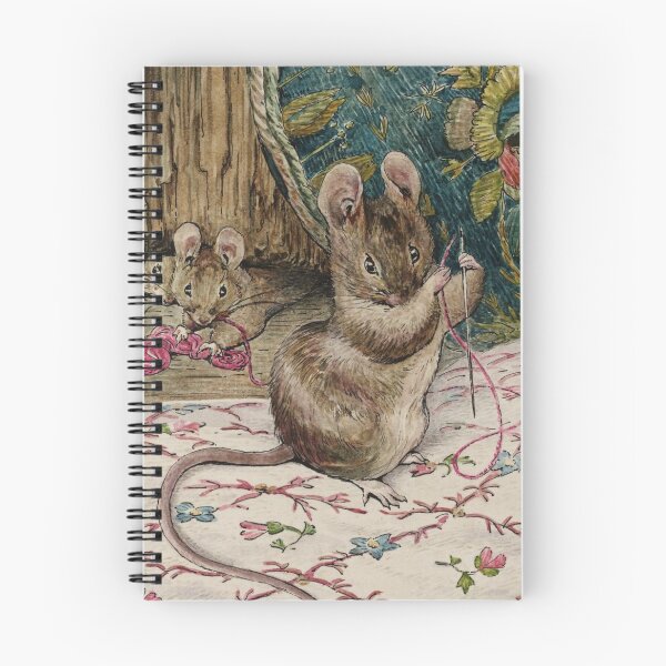 Item preview, The mice at work, threading the needle by Beatrix Potter designed and sold by Vintage Designs +.