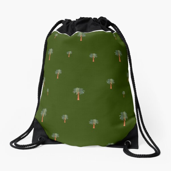 Item preview, Palm symbol seamless cute pattern a watercolor green designed and sold by Calligramus | Self-Love, Mental Health & Soft Feminism Design.